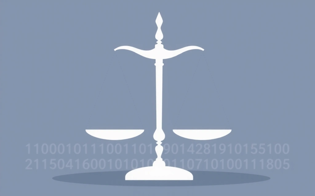 Bilancia della giustizia e codice legale